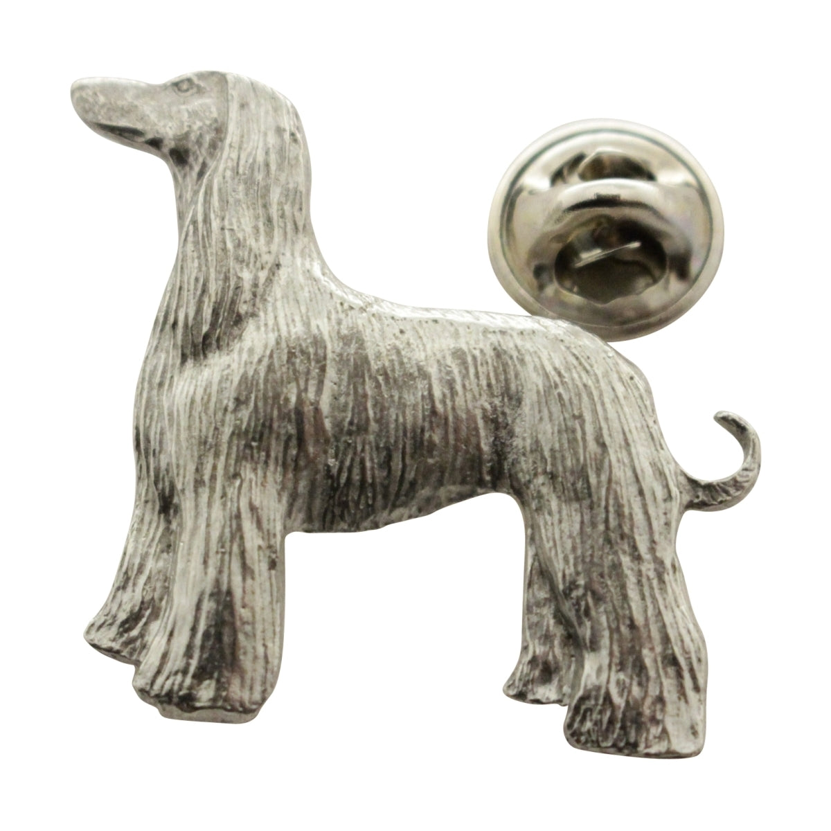 Afghan Pin ~ Antiqued Pewter ~ Lapel Pin ~ Sarah's Treats & Treasures